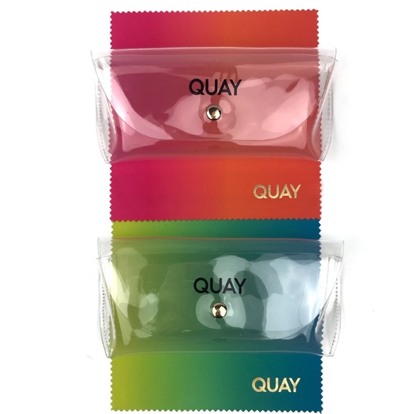 QUAY Totally Buggin Sunglasses Tortoise Blackout - Picture 8 of 9